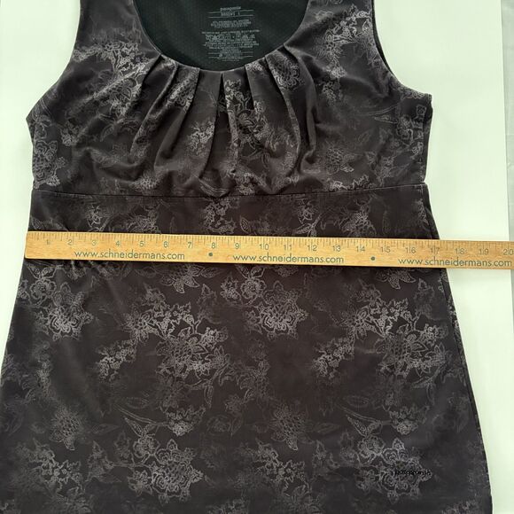 Patagonia Black Floral Tank Top - Picture 13 of 14